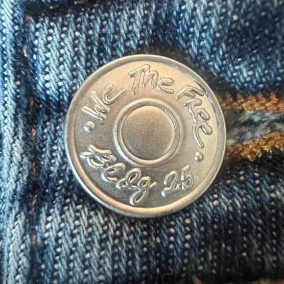 We the free Bailey denim hemmed skirt - Picture 7 of 10